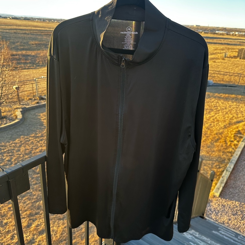 Essentials Men's Black Lightweight Jacket